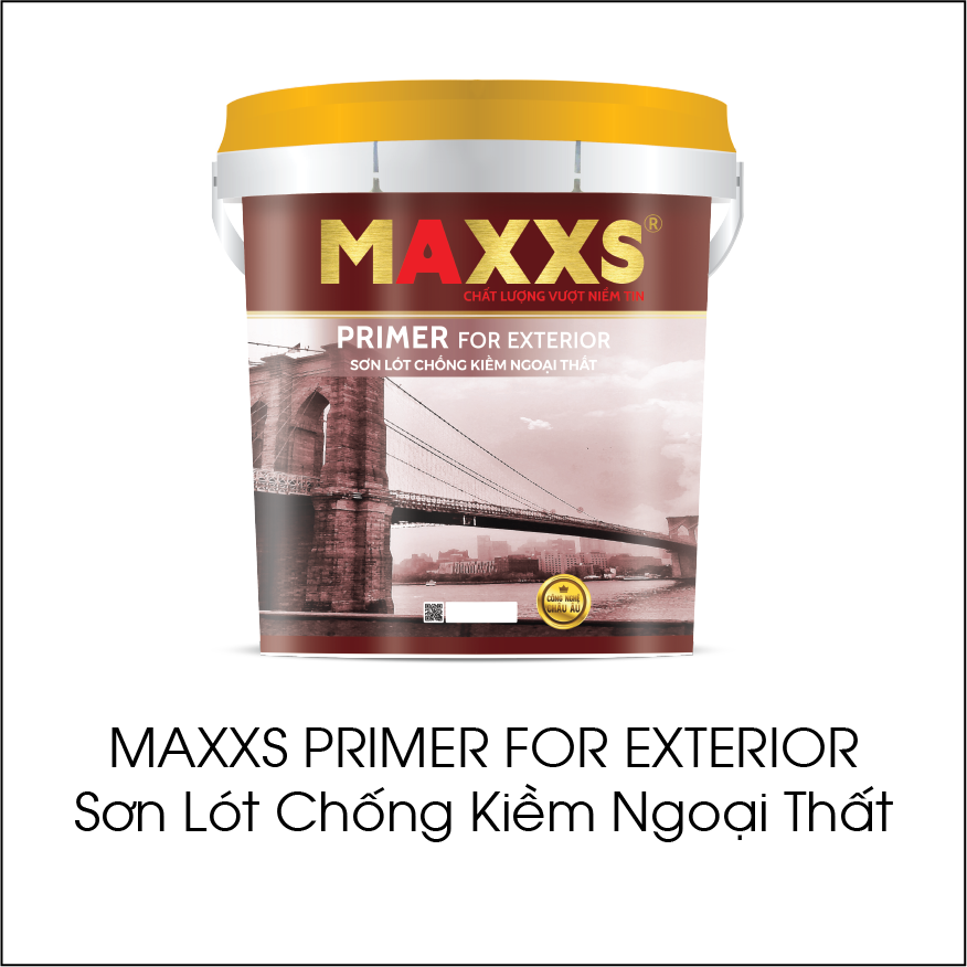 Maxxs Primer For Exterior sơn lót chống kiềm ngoại thất - Công Ty Cổ Phần Sơn Maxxs Việt Nam